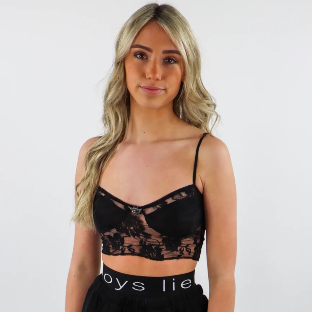 Boys Lie lace tank top